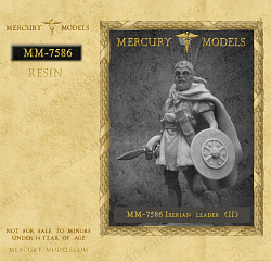 Сборная фигура из смолы Iberian Leader (II) 75 мм, Mercury Models