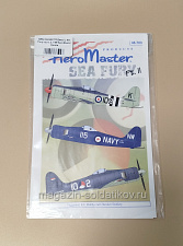 Сборная модель из пластика Декаль 48-703 Sea Fury часть 2, 1/48 AeroMaster Decals - фото