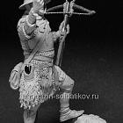 Сборная миниатюра из смолы Арбалетчик, XIV век, 75 мм, TRILOKA MINIATURES (TLK-75-011) (TLK-75-011)