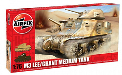 Сборная модель из пластика А Танк LEE GRANT (1/76) Airfix (1317) (1317)