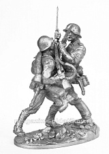 Миниатюра из олова 628 РТ Схватка, 54 мм, Ратник - фото