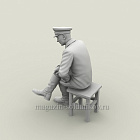 Сборная фигура из смолы Генерал РККА, 1941-42 г., 1:35, SOGA miniatures (SM 3134) (SM 3134)