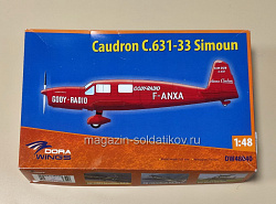 Сборная модель из пластика DW48040 Caudron C.631-33 Simoun 1/48 Dora Wings