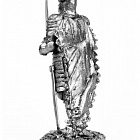 Миниатюра из олова 809 РТ Рыцарь 1440 год, 54 мм, Ратник