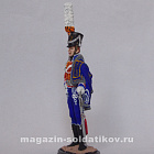 Миниатюра в росписи Обер-офицер гусарского полка. Россия, 1809-11 гг., 1:32, Сибирский партизан (СП172) (СП172)
