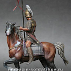 Сборная фигура из металла Punic Warrior 3 c.b.c, 54 мм, Alive history miniatures
