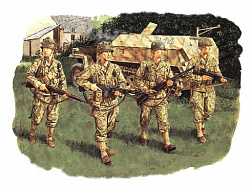 Сборные фигуры из пластика 6120 К Солдаты U.S.Infantry.2nd Armored Div.(Normandy 44) (1/35) Dragon (Q445-066) (Q445-066)