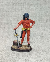 Миниатюра из олова Мастер меча, 54 мм, Студия Большой полк - фото