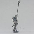 Сборная миниатюра из смолы Сержант-орлоносец, идущий, Франция, 28 мм, Аванпост