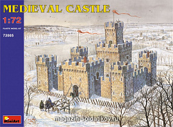 Сборная модель из пластика Средневековый замок MiniArt (1:72)