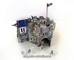 Игровой набор из картона . Круглая Башня Умбум (220) (220)