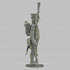 Сборная миниатюра из металла Гренадер в кивере (к ноге) Франция 1807-1812 гг, 28 мм, Аванпост