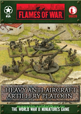 UBX20 Heavy Anti-Aircraft Artillery Platoon, (15мм) Flames of War