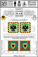MBC_TYW_22_027 Знамена, 22 мм, Тридцатилетняя война (1618-1648), Империя, Пехота