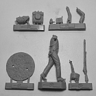 Сборная миниатюра из металла Гренадер лин. пехотных полков, Герцогство Варшавское 1810-14, 54 мм, Chronos miniatures