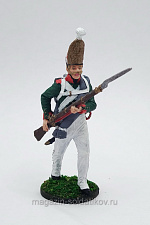 Офицер 52 Оксфордширского полка легкой пехоты, Великобритания 1812-15 гг, 54 мм, Soldanir - фото