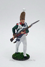 Офицер 52 Оксфордширского полка легкой пехоты, Великобритания 1812-15 гг, 54 мм, Soldanir - фото
