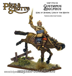 Сборные фигуры из пластика Густав Адольф - Король Швеции BLI Warlord (WGP-SWE-21) (WGP-SWE-21)