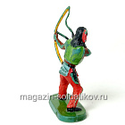 солдатик из твердого пластика Индеец, Польша (704-1114/2) (704-1114/2)