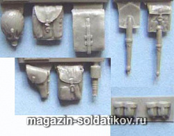 Аксессуары из смолы Советская амуниция №2. Tank (А 031) (А 031)