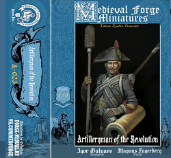 A-023 Artillery of the Revolution, 1:10 Medieval Forge Miniatures
