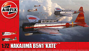 Сборная модель из пластика А Самолет Nakajima B5N1 «Kate» (1/72) Airfix - фото