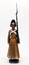 Миниатюра из олова Рядовой Измайловского полка, 1850 г., 54 мм, Студия Большой полк - фото