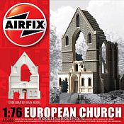 Сборная модель из пластика А Европейская церковь (1/76) Airfix - фото