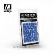 SC434 Синий, пучок сухой травы Vallejo Scenery, имитация. Высота 6 мм