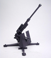Солдатики из пластика German 88mm w/elevating barrel (gray), 1:32 ClassicToySoldiers - фото