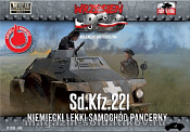 048 Sd.Kfz.221 German Light Armored Car 1:72, First to Fight