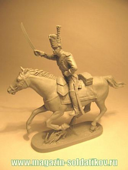 Фигурки из смолы Французский конный гренадер, 54 мм, Сказка