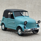 СМЗ С-3А 1958—1970 гг.; бирюзовый, Автолегенды СССР №024 (АС024) (АС024)