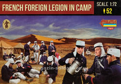 Солдатики из пластика French Foreign Legion in Camp (1/72) Strelets