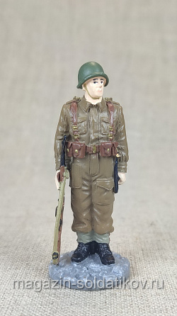 №129 Cолдат 1-й отдельной Чехословацкой пехотной бригады, 1943 г.