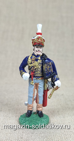 №147 - Офицер 10-го Его Высочества Принца Уэльского гусарского полка, 1808 г.