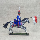 Миниатюра из олова Рядовой гвардейских польских улан, Франция, 54 мм, Студия Большой полк (ИЛ2382.12.03.54) (ИЛ2382.12.03.54)