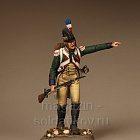 Сборная фигура из смолы SM 5412 Шассер Германского легиона.1793, 54 мм, SOGA miniatures (SM-5412) (SM-5412)