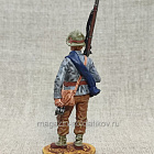 Миниатюра из олова Рядовой конфедератов, 54 мм (ИЛ1974.12.06.54) (ИЛ1974.12.06.54)