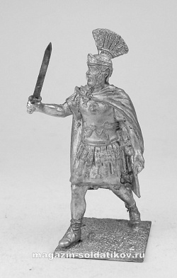 Миниатюра из металла Преторианец, 2 в. н.э., 54 мм, Магазин Солдатики