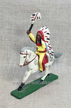 Индейский вождь на лошади, Польша (568-001) (568-001)