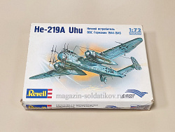 Alanger 49029 Самолет He-219A Uhu Ночной истребитель ВВС Германии 1944-1945 (1/72) (Q445-230) (Q445-230)