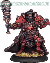 PIP 33088 Khador Kommander Harkevich, the Iron Wolf BLI, Warmachine. Wargames (игровая миниатюра) - фото