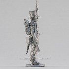Сборная миниатюра из металла Сержант легкой пехоты, стоящий, Франция, 28 мм, Аванпост