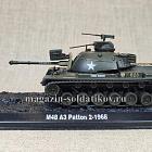 Масштабная модель в сборе и окраске M48 A3 Patton 2 (1968), 1:72, Боевые машины мира