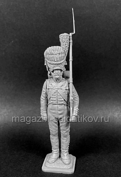 Сборная миниатюра из смолы Гвардейский Гренадерский полк, Бавария 1814-15 гг., 54 мм, Chronos miniatures (CHM-54389) (CHM-54389)