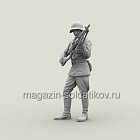 Сборная фигура из смолы SM 3126 Лейтенант РККА с трофейным ручным пулемётом Тип 11. Халхин-Гол. 1939 , 1:35, SOGA miniatures (SM-3126) (SM-3126)
