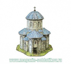 Сборная модель из картона «Церковь Кветера». . 1/87 Умбум