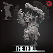 Сборные фигуры из смолы Troll, 28 мм, Артель авторской миниатюры «W» - фото
