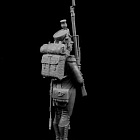 Сборная миниатюра из металла Вольтижер легиона Вислы, 1810-13. 54 мм, Chronos miniatures (CHM-54145 (М)) (CHM-54145 (М))